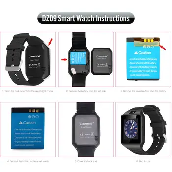 Bluetooth Smart Skatīties Smartwatch DZ09 Android Tālruņa Zvanu Relogio 2G GSM SIM TF Kartes Kamera, iPhone, Samsung, HUAWEI PK GT08 A1