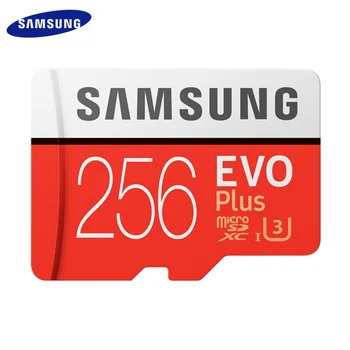 SAMSUNG Microsd Karte 256G 128GB 64 GB Micro SD atmiņas Karte 512 GB Atmiņas Karte TF Flash Karti Class10 U3 SDXC I Pakāpe EVO+ PLUS