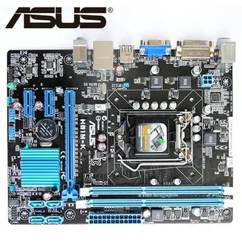 Asus H61M-K Desktop Mātesplatē H61 Socket LGA 1155 i3 i5 i7, DDR3 16.G Micro-ATX UEFI BIOS Sākotnējā Izmanto Mainboard Pārdošanā