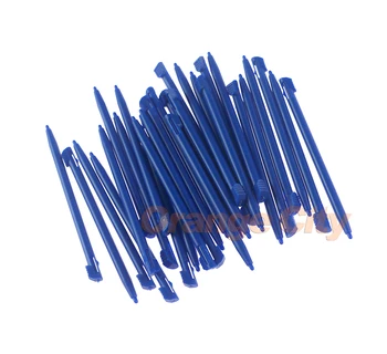ChengChengDianWan Vairāku krāsu plastmasas krāsu stylus touch pildspalva 2DS slots plastmasas irbuli touch pen 50gab/daudz