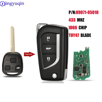 Jingyuqin Uzlabot Tālvadības Auto Atslēgu 434Mhz toy47 4d66 Chip 