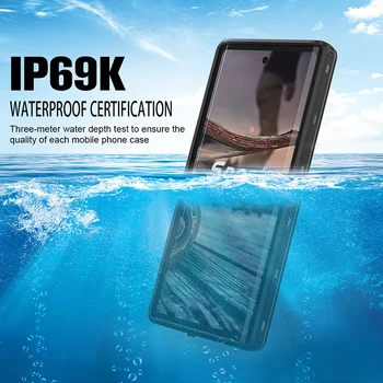 IP68 Nekustamā Waterproof Case For Samsung Galaxy Note 10 Plus 9 S9 S10 Plus Gadījumā Ūdens necaurlaidīgs Vāks Peldēšana Pilnībā Aizsargātu Stāv