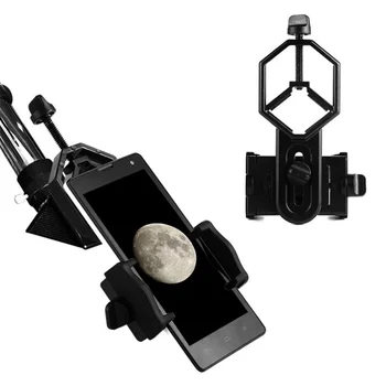 Universāls Plastmasas Teleskopu Smart Tālrunis Adapteris Pievienojams par Binokļi, Monokulāri Smērēšanās Jomu Teleskopu piederumi