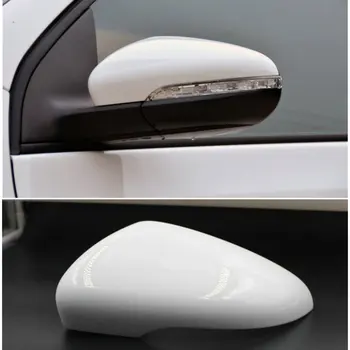 Golfa 6 MK6 Ārējā atpakaļgaitas spoguļa korpusa Atpakaļskata spogulī, shell balta