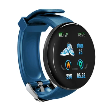 Smart Skatīties Vīrieši Bluetooth asinsspiediens Kārta Smartwatch Sievietēm Skatīties Ūdensizturīgs Sports Tracker WhatsApp uz Android vai Ios