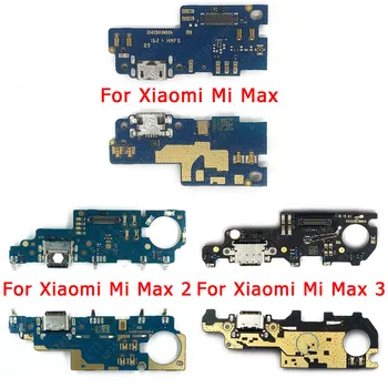 Sākotnējais Uzlādes Ports Xiaomi Mi 2 Max 3 Max2 Max3 USB Maksas Kuģa PCB Dork Connector Flex Nomaiņa, Remonts, Rezerves Daļas