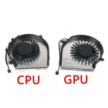 Jauns Laptop CPU, GPU OEM Dzesēšanas Ventilatoru MSI GE72 GE62 PE60 PE70 GL62 GL72 Vēsāks PAAD06015SL 3pin