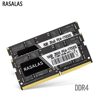Rasalas Atmiņas Ram DDR4 8G 4G 16.G Oперативная Nамять Klēpjdatoru 2Rx8 1Rx8 17000 19200 21300 SODIMM 260PIN 1.2 V Netobook Memoria RAM