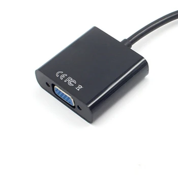 USB 3.1 Adapteris Tips-C VGA Converter USB HD Video Adaptera Kabeli Portatīvo Par Macbook Pikseļu Lumia 950XL Galaxy S8/9