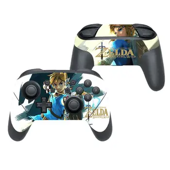 Legend of Zelda Segtu Decal Ādas kategorijas Uzlīme Nintendo Slēdzis Pro Gamepad Kontrolieris Joypad Nintend Slēdzis Pro Ādas Uzlīmes