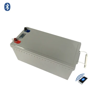 Pielāgota akumulatoru lifepo4 12V 24v 200AH 300AH litija akumulators ar BMS