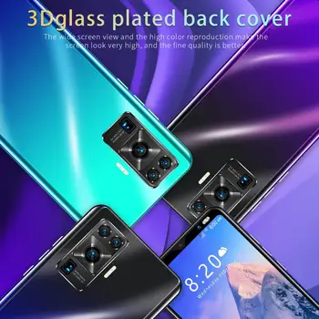 Globālo Versiju Viedtālrunis X50mini 5.8 Collu Ūdens Pilieni Mobilais Ekrānu, Snapdragon 855 8 Kodolu NFC Android 9.1 Mobilie Telefoni