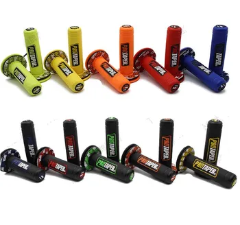 10 krāsu Rokturi MX Pro Grip Konusveida Rokturi piemēroti GĒLA GP Motociklu Netīrumiem Pit Bike Gumijas Stūres Grip PRO TAPER Bezmaksas Piegāde