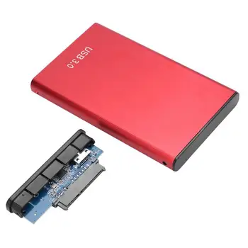 2.5 collu HDD External Box Pārnēsājamu USB 3.0 Cieto Disku Gadījumā 6Gbps Ārējās Kameras Kārba, 2.5 collu HDD, SSD