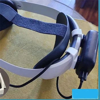 Par Oculus Quest 2 Elite VR Austiņas, Galvas stīpa 3D Drukāšanas Power Bank Uzglabāšanas Plaukts Turētājs Turētājs Piederumi