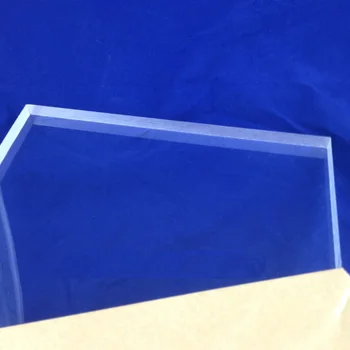 Augsta caurspīdīga organiskā stikla, Akrila valdes plate 100*100MM*20MM bieza pielāgojams izmērs caurumošanas apstrāde