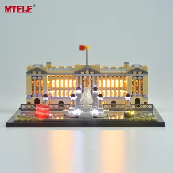 MTELE Led Light Komplekts 21029 Arhitektūras Bekingemas Pils , (NAV iekļautas Modelis)
