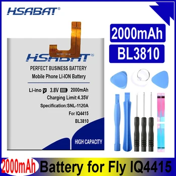 HSABAT 2000mAh BL3810 Akumulatoru Lidot IQ4415 Quad BL 3810
