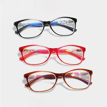 Iboode Anti Zilā Gaisma Lasīšanas Brilles Sievietēm, Vīriešiem Classic Anti Blue Ray UV Aizsargāt Presbyopic Brilles +1.0 Līdz +4.0 Briļļu Jaunas