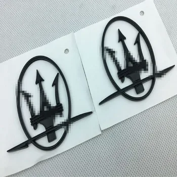 Par Maserati Quattroporte Levante RH&LH Pusē, Logo, Emblēmas Nozīmīti Pusē emblēma