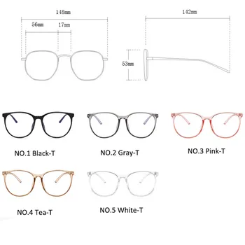 RBROVO Apaļas Brilles Rāmis Sievietēm Lielgabarīta Brilles Sievietēm Anti-zila Gaisma Brilles Rāmi, Sieviešu Spoguļi Gafas De Lectura Hombre