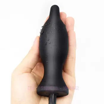 10 Ātrumiem, Vibrācijas, Piepūšamās Butt Plug Milzīgs Anālais Dildo Vibratoru Dilator Sūknis Seksa Rotaļlietas Anālais Expander Big Butt Plug Vibrador