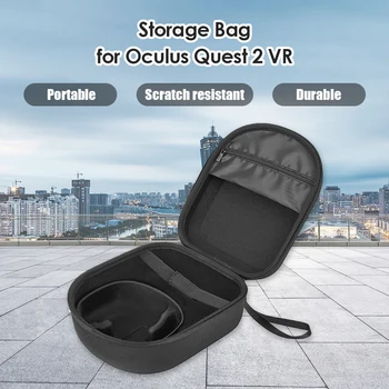 EVA Uzglabāšanas Soma Ceļojumu somiņa Par Oculus Quest 2 VR Austiņas Portable Aizsardzības Soma, Kaste, Lai Oculus Quest 2 VR Piederumi