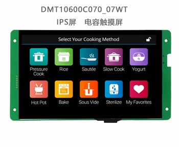 DMT10600C070_07W 7 collu DWIN seriālā porta HD IPS ekrānu RTC touch screen mūzikas atskaņotājs...