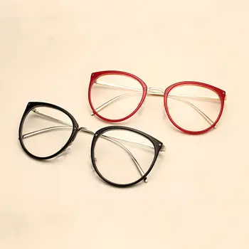 Seemfly Modes Optiskās Brilles Rāmis Pārredzamu Lēcu Vīrieši Sievietes Retro Brilles Metāla Apaļas Brilles Brilles