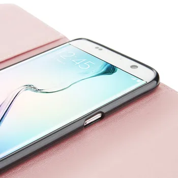 Luksusa Maku Ādas Gadījumā Samsung S10 S8 S9 Plus Sievietes Jauki Elegantu Tālruni Somā Bufera Vāciņš S10e S7 malas S20 Ultra 5G