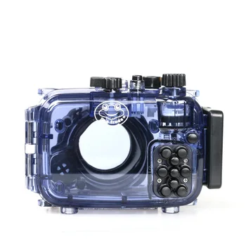 40m/130ft Waterproof Case for Sony RX100 Mark I II III IV DSC-RX100 M1 M2 M3 M4 zemūdens kameru mājokļu niršanas kasti