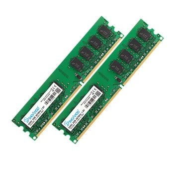 SNOAMOO DDR2 2GB 667/800MHz PC2-6400S Desktop PC RAMs 240-Pin 1.8 V DIMM Intel un AMD Saderīgu Datoru, Atmiņas Garantija