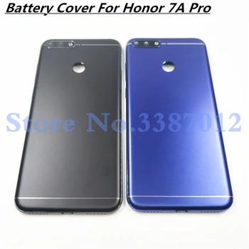 Oriģināls Par Huawei Honor 7.A Pro Atpakaļ Akumulatoru Stikla Vāciņš Panelis Aizmugures Durvju Mājokļu Gadījumā Honor7A Pro Akumulatora Vāciņu Nomaiņa