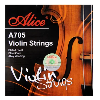 Alise Vijoles Stīgas A705 zīmols premium vijoles stīgām, 4 stīgas, bezmaksas piegāde Vijole piederumi