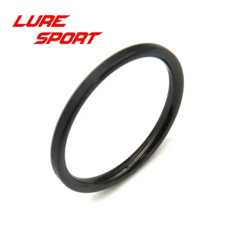 LureSport 2-15pcs/daudz size2.5-50 SIC Gredzens Black ring stienis Rokasgrāmata Gredzenu Stienis Veidošanas elements, Remonts DIY Piederumu
