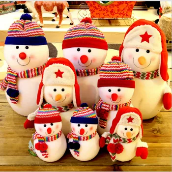 Priecīgus Ziemassvētku Rotājumi Burbulis Sniegavīrs Lelle Dāvana Mājas Vainags Ziemassvētku Eglīte Dekori Navidad Ziemassvētki 