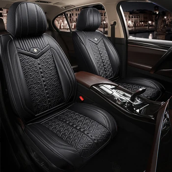 Pilns Pārklājums Eko-ādas auto sēdekļu pārvalki PU Ādas Automašīnu Sēdekļu Pārvalki mazda cx3 cx-3 cx5 cx-5 cx7 cx-7 mazda 2 3 bk bl