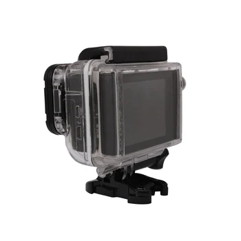 Piemērojami GoPro Hero 3 4+ 3 LCD BacPac LCD Profesionālais LCD Displejs + Ūdensnecaurlaidīgs Gadījumā, Aizmugures Durvju Segumu Piederumi