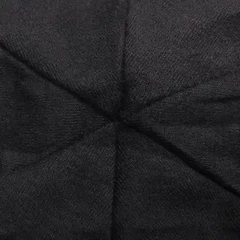 Mounchain Unisex Stilīgs Adīts Kokvilnas Cepurīte tīrtoņa Krāsu Silts Beanie Novērstu Aukstā Vēja Cepure Ziemas, Rudens