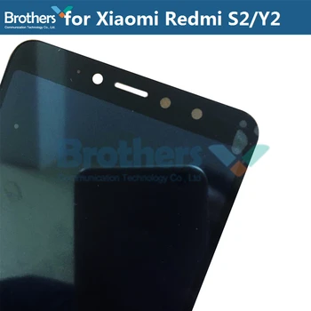 LCD Ekrāns Xiaomi Redmi S2 Y2 LCD Displejs Xiaomi Redmi Y2 LCD Montāža Touch Screen Digitizer Tālrunis Nomaiņa Testa Augšu
