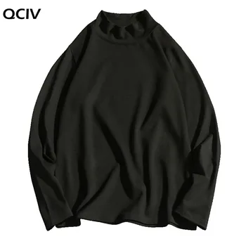 Vīriešu Kokvilnas Apģērbs ar garām Piedurknēm Gadījuma Hoodies sporta Krekli Multicolor Džemperis Mēteļi Zemāko Krekls Liels Izmērs M-5XL