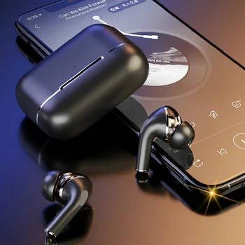 ANC TWS 2020 Jaunas Bezvadu Austiņas Bluetooth 5 Earbuds Aktīvo Trokšņu slāpēšanu un Pārredzamību Režīmā