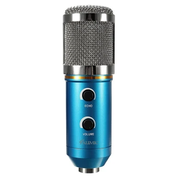 MK-F200TL Mikrofons Regulējams Skaļums, Trokšņa Samazināšanas Kondensatoru KTV Audio Ierakstu Studija Mic