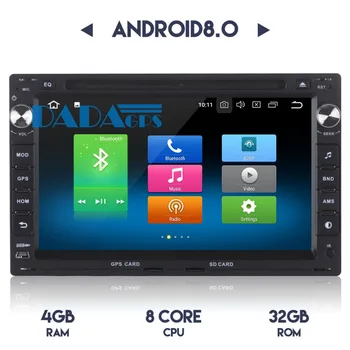 2 DIN Android 9.0 Auto Radio ar DVD Atskaņotāju Transportlīdzekļa Volkswagen, VW Jetta Polo, Bora Golf 4 1996-2006 Stereo, GPS Navi Multivides