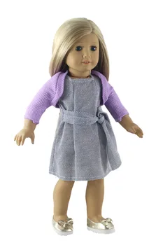 5 GAB. Jaunu Stilu Augstas Quanlity Skaista princese Kleita Apģērbs 18 Collu American Doll