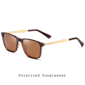 Luksusa Zīmolu Polarizētās Saulesbrilles Sievietēm, Vīriešiem Ceļot Retro Braukšanas Saules Brilles Sievietēm Vintage Toņos Nakts Redzamības Brilles UV400