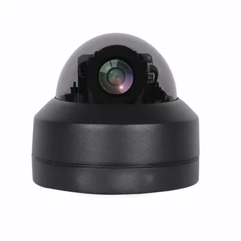 Mini Starlight PTZ IP ONVIF Kameru Pan, Tilt, Motorizētie 4x Tālummaiņas Krāsains Nakts Redzamības SONY 307 Video Novērošanas IP Camera POE