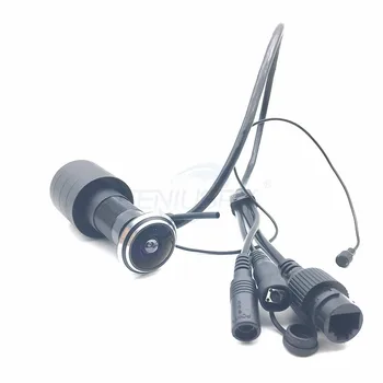 1080P Drošības Bezvadu Acu Durvju IP Kameras Vārtiem Pagalmā Smart ministru Kabineta Plata Leņķa Zivsacs Objektīva Mini Peephole CCTV P2P Onvif Icsee