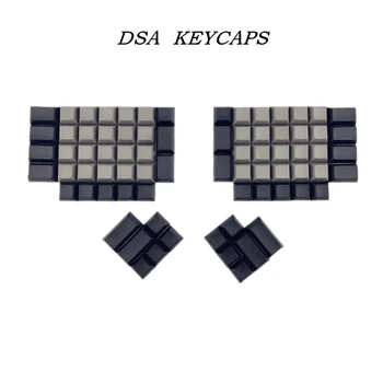 Ergodox pbt keycaps balts dsa pbt tukšu keycaps par ergodox mechanical gaming keyboard dsa profilu