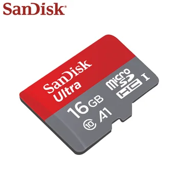 SanDisk Ultra Atmiņas Karti 16GB 32GB SDHC Class 10 A1 UHS-I Micro SD atmiņas Karte Max Read Speed, 98M/s 64GB, 128GB 200GB TF Kartes Microsd